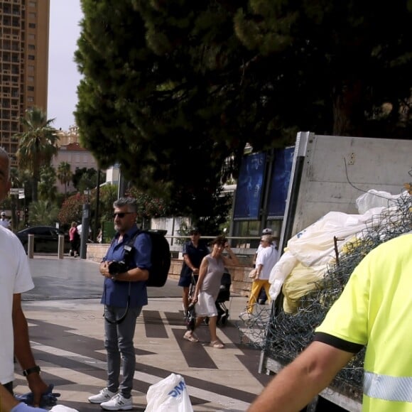 Exclusif - Le prince Albert II de Monaco a participé le 21 septembre 2019 à la première édition en principauté du World CleanUp Day, une opération de ramassage de déchets. © Jean-François Ottonello / Nice-Matin / Bestimage