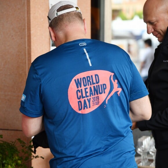 Exclusif - Le prince Albert II de Monaco a participé le 21 septembre 2019 à la première édition en principauté du World CleanUp Day, une opération de ramassage de déchets. © Bruno Bebert / Pool / Bestimage