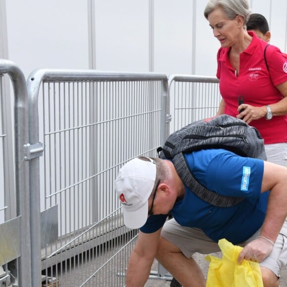 Exclusif - Le prince Albert II de Monaco a participé le 21 septembre 2019 à la première édition en principauté du World CleanUp Day, une opération de ramassage de déchets. © Bruno Bebert / Pool / Bestimage