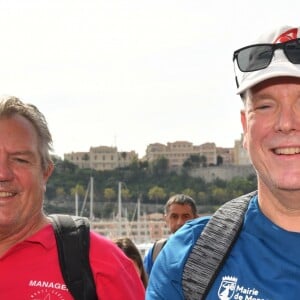 Exclusif - Le prince Albert II de Monaco a participé le 21 septembre 2019 à la première édition en principauté du World CleanUp Day, une opération de ramassage de déchets. © Bruno Bebert / Pool / Bestimage