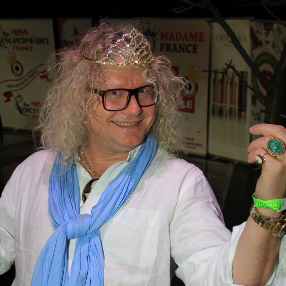 Pierre-Jean Chalençon (président du jury) lors de la soirée élection Miss Paris et Miss Ile de France Comité Miss Nationale au théâtre Elizabeth Czerczuk à Paris, France, le 22 septembre 2019. © Philippe Baldini/Bestimage