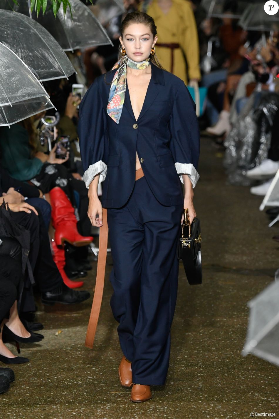 Défilé Lanvin, collection prêt-à-porter printemps-été 2020 lors de la Fashion Week de Paris. Le 25 septembre 2019.