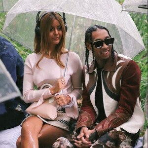 Zahia Dehar et Tyga assistent au défilé Lanvin, collection prêt-à-porter printemps-été 2019. Paris, le 25 septembre 2019.