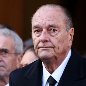 Jacques Chirac - Obèsques de Bernard Niquet, à Paris, le 15 novembre 2011.