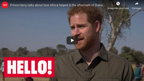 Le prince Harry au Botswana, le 26 septembre 2019.