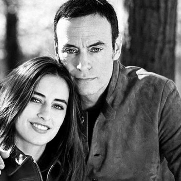Anthony Delon fier de sa fille Lou qui vient d'obtenir sa licence en droit (27 septembre 2019).