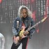 Kirk Hammett - Le groupe de hard rock Metallica donne un concert au stade de Twickenham, le 20 juin 2018. Devant une foule massée dans le stade, Metallica a joué leurs plus grands succès "Master Of Puppets", "Creeping Death'. 'Seek And Destroy". Le 20 juin 2019.