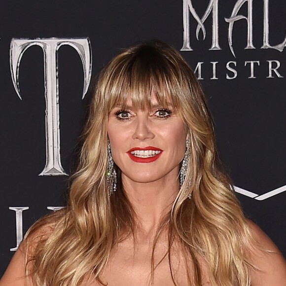 Heidi Klum à la première de Maleficent: Mistress of Evil au théâtre El Capitan dans le quartier de Hollywood à Los Angeles, le 30 septembre 2019