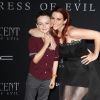 Annie Wersching et son fils Freddie Wersching Full à la première de Maleficent: Mistress of Evil au théâtre El Capitan dans le quartier de Hollywood à Los Angeles, le 30 septembre 2019
