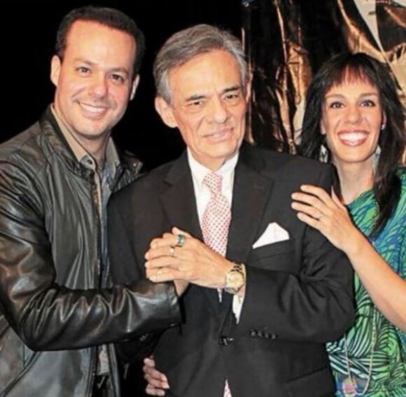 José José et ses enfants Joel et Marysol. Le chanteur est décédé le 28 septembre 2019 à Miami.