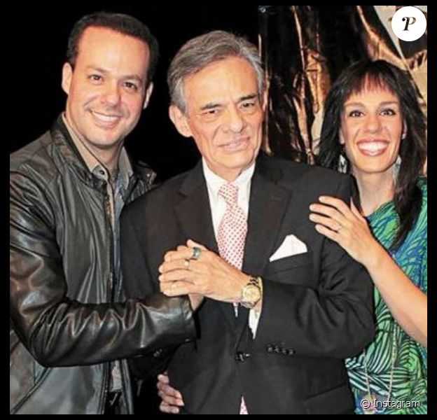 José José et ses enfants Joel et Marysol. Le chanteur est décédé le 28 septembre 2019 à Miami.