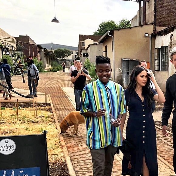 Meghan Markle, duchesse de Sussex, lors d'une visite à Johannesburg le 30 septembre 2019. 