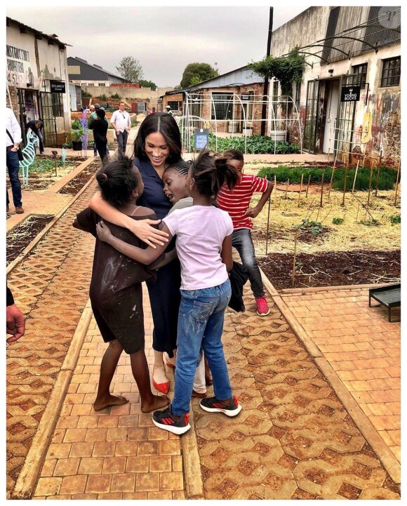 Meghan Markle, duchesse de Sussex, lors d'une visite à Johannesburg le 30 septembre 2019. 