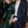 La princesse Beatrice d'York et son fiancé Edoardo Mapelli Mozzi à la soirée de lancement du livre de N. von Bismarck "The Dior sessions" à Londres le 1er octobre 2019.