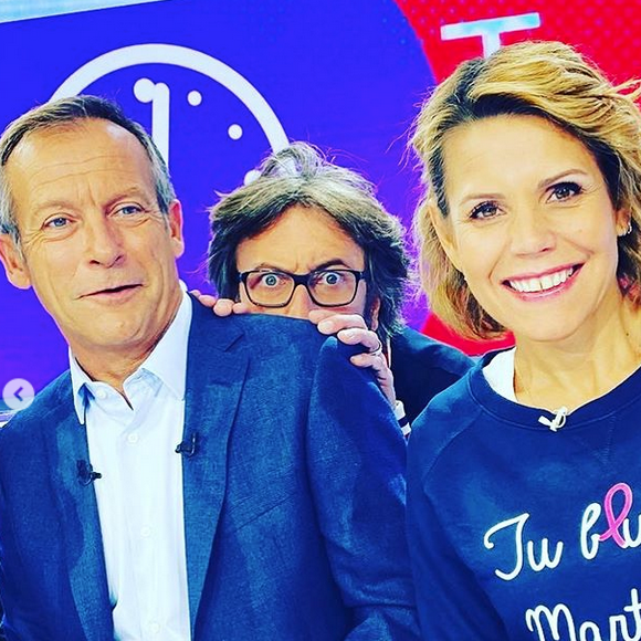 Laura Tenoudji poste des photos des coulisses de "Télématin", le 4 octobre 2019.