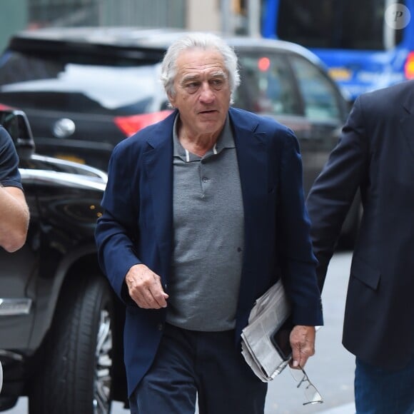 Robert De Niro - Les acteurs du film The Irishman arrivent au théâtre DGA à New York, le 28 septembre 2019