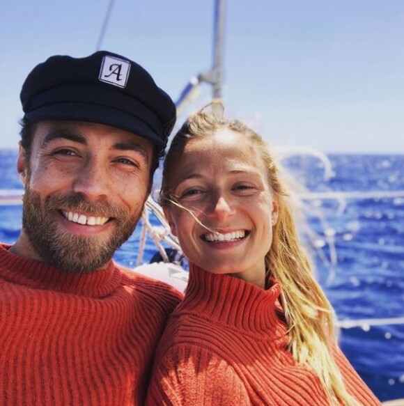 James Middleton publie pour la première fois une photo avec sa compagne Alizee Thevenet sur Instagram le 7 mai 2019.