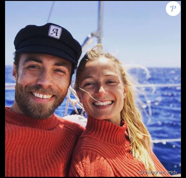 James Middleton publie pour la première fois une photo avec sa compagne Alizee Thevenet sur Instagram le 7 mai 2019.