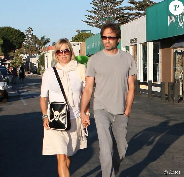 David Duchovny et Téa Leoni sont amoureux... comme deux adolescents ! - Purepeople