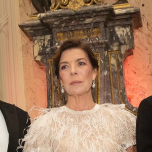 La princesse Caroline de Hanovre - Soirée Secret Games 2019 au Casino de Monte-Carlo à Monaco, le 5 octobre 2019. © Olivier Huitel/Pool Monaco/Bestimage