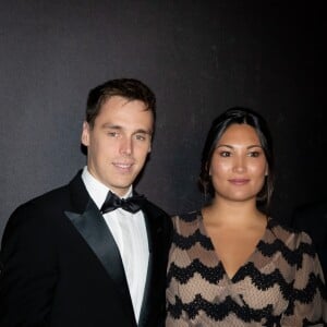 Louis Ducruet et sa femme Marie Ducruet - Photocall de la soirée Secret Games 2019 au Casino de Monte-Carlo à Monaco, le 5 octobre 2019. © Olivier Huitel/Pool Monaco/Bestimage