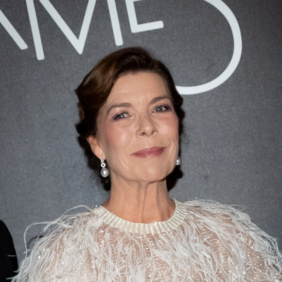 La princesse Caroline de Hanovre - Photocall de la soirée Secret Games 2019 au Casino de Monte-Carlo à Monaco, le 5 octobre 2019. © Olivier Huitel/Pool Monaco/Bestimage