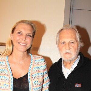 Exclusif - Deborah Marshall, Jean-Jacques Debout - People au spectacle de Chantal Goya, "Le soulier qui vole" au Palais des Congrès à Paris le 5 octobre 2019. © Philippe Baldini/Bestimage