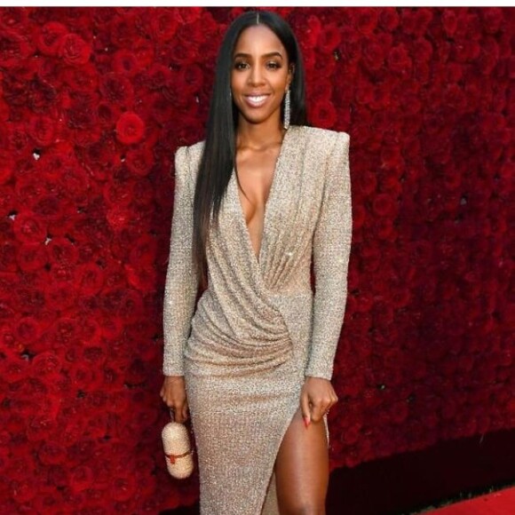 Kelly Rowland lors de la soirée d'inauguration des studios Tyler Perry à Atlanta, le 5 octobre 2019.