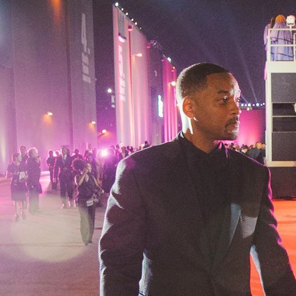Will Smith et sa femme Jada-Pinket à la soirée d'inauguration des studios Tyler Perry à Atlanta, le 5 octobre 2019.