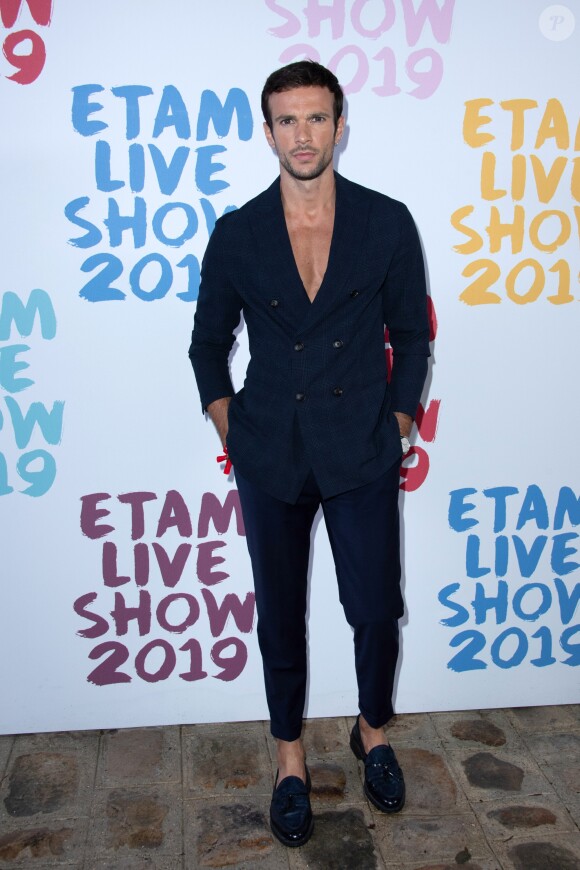 Hugo Philip - Photocall - Etam Live Show 2019 au Stade Roland Garros à Paris le 24 septembre 2019. © Rachid Bellak / Bestimage