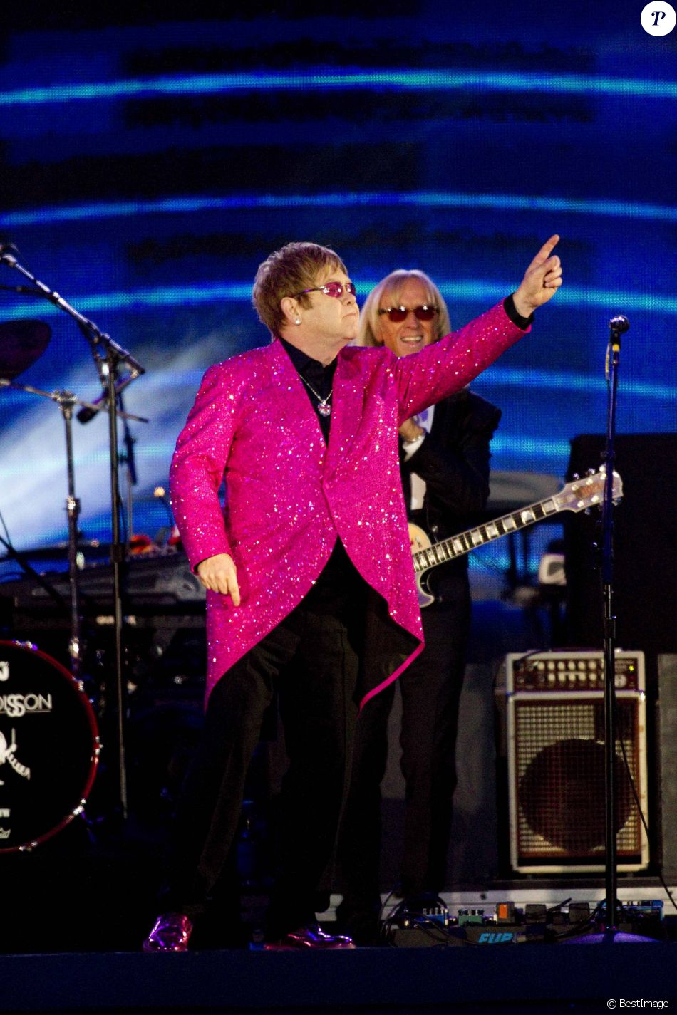 Elton John Concert en l'honneur de la reine pour son jubilé de