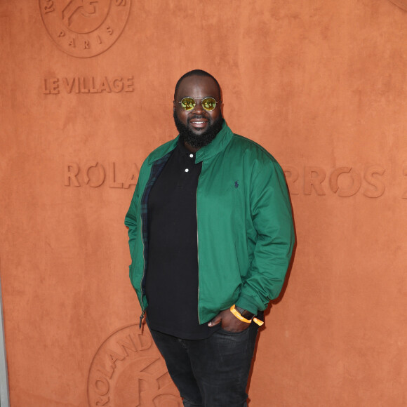 Issa Doumbia - Célébrités dans le village des internationaux de France de tennis de Roland Garros à Paris, France, le 6 juin 2019. © Jacovides-Moreau/Bestimage