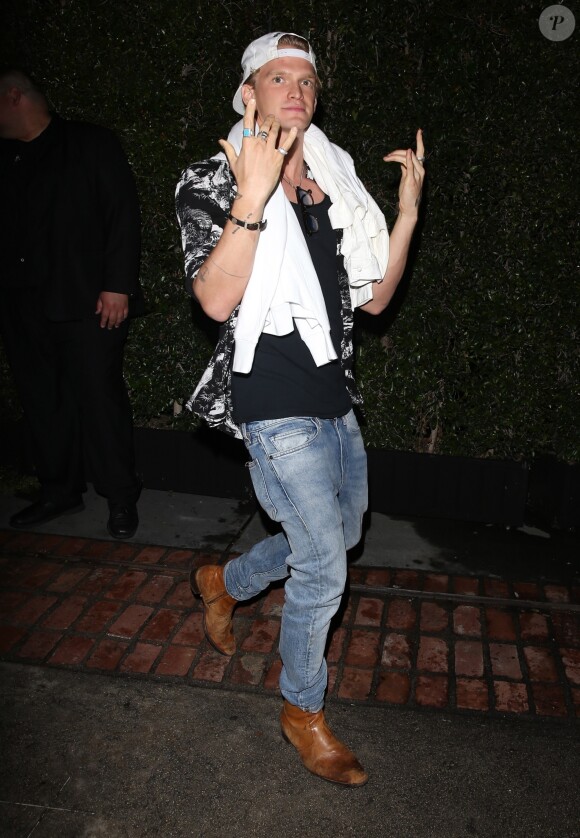 Cody Simpson à la sortie de LEVI's denim party à West Hollywood, le 18 mai 2019