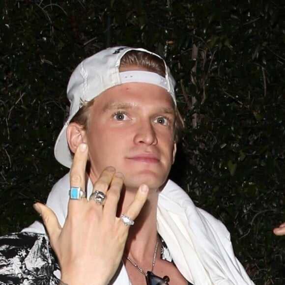 Cody Simpson à la sortie de LEVI's denim party à West Hollywood, le 18 mai 2019