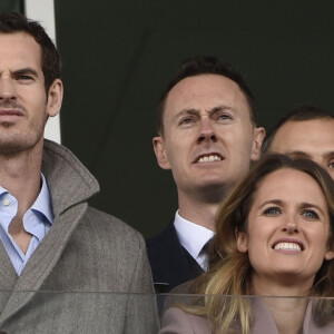 Andy Murray attend son 3ème enfant et sa femme pourrait accoucher la semaine prochaine - Andy Murray et sa femme Kim Sears au "2019 Cheltenham Festival" à Londres. Le 13 mars 2019