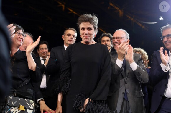 Frances McDormand - Cérémonie d'ouverture à la Halle Tony Garnier du 11ème Festival Lumiere 2019 de Lyon le 12 octobre 2019. © Dominique Jacovides / Bestimage