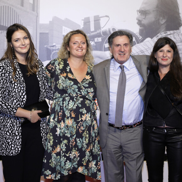 Nelly Auteuil, Aurore Auteuil, Daniel Auteuil et sa femme Aude Ambroggi - Photocall de la cérémonie d'ouverture à la Halle Tony Garnier du 11ème Festival Lumiere 2019 de Lyon le 12 octobre 2019. © Dominique Jacovides / Bestimage