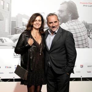 Antoine Dulery et sa femme Pascale Pouzadoux - Photocall de la cérémonie d'ouverture à la Halle Tony Garnier du 11ème Festival Lumiere 2019 de Lyon le 12 octobre 2019. © Dominique Jacovides / Bestimage