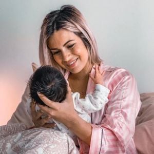Carla Moreau et sa fille Ruby sur Instagram, le 9 octobre 2019.