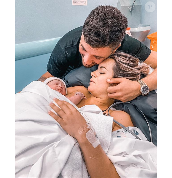 Le visage de la petite Ruby enfin dévoilé, sur Instagram le 13 octobre 2019.