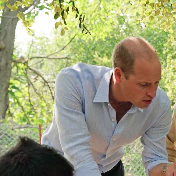 Le prince William, duc de Cambridge, et Catherine (Kate) Middleton, duchesse de Cambridge, visitent les collines de Margalla dans le cadre de leur visite officielle de cinq jours au Pakistan. Islamabad, le 15 octobre 2019.