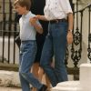 Diana et son fils Williams à Londres en 1992.