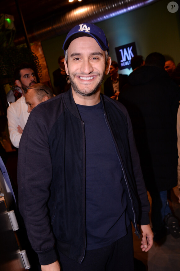 John Eledjam - Inauguration du nouveau restaurant de fast food healthy de Kev Adams, le "Jak Healthy" au 24 rue de Rivoli dans le 4e arrondissement à Paris, le 15 octobre 2019. © Rachid Bellak/Bestimage