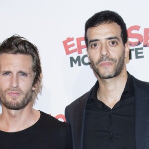 Charlotte Gabris, Philippe Lacheau, Tarek Boudali et Andy Rowski - Avant première du film "Epouse-moi mon Pote" à l'UGC de Bercy à Paris le 17 octobre 2017. © Pierre Perusseau/Bestimage