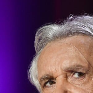 Exclusif - Michel Sardou lors de l'enregistrement de l'émission "Bon Anniversaire Laurent Gerra" au Pavillon Baltard à Nogent-sur-Marne le 13 novembre 2017. © Pierre Perusseau/Bestimage