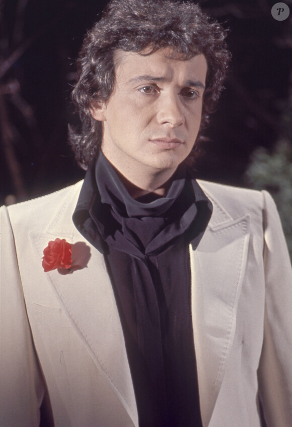 Michel Sardou, portrait en 1976.