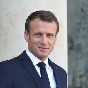 Emmanuel Macron au palais de l'Elysée à Paris. Le 14 octobre 2019 © Giancarlo Gorassini / Bestimage