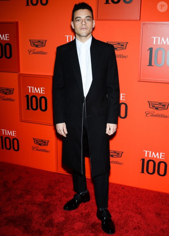 Rami Malek - People au photocall du "Time 100 Gala 2019" à New York. Le 23 avril 2019.