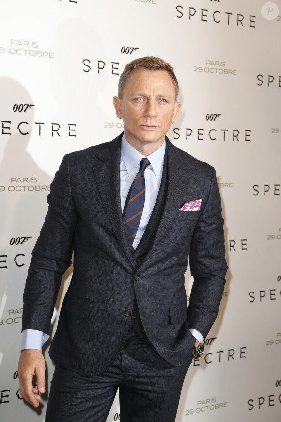 Daniel Craig - Avant-première du film "007 Spectre" au Grand Rex à Paris, le 29 octobre 2015.