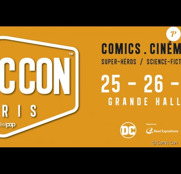 Illustration du Comic Con Paris, qui tiendra place du 25 au 27 octobre 2019 à Paris.